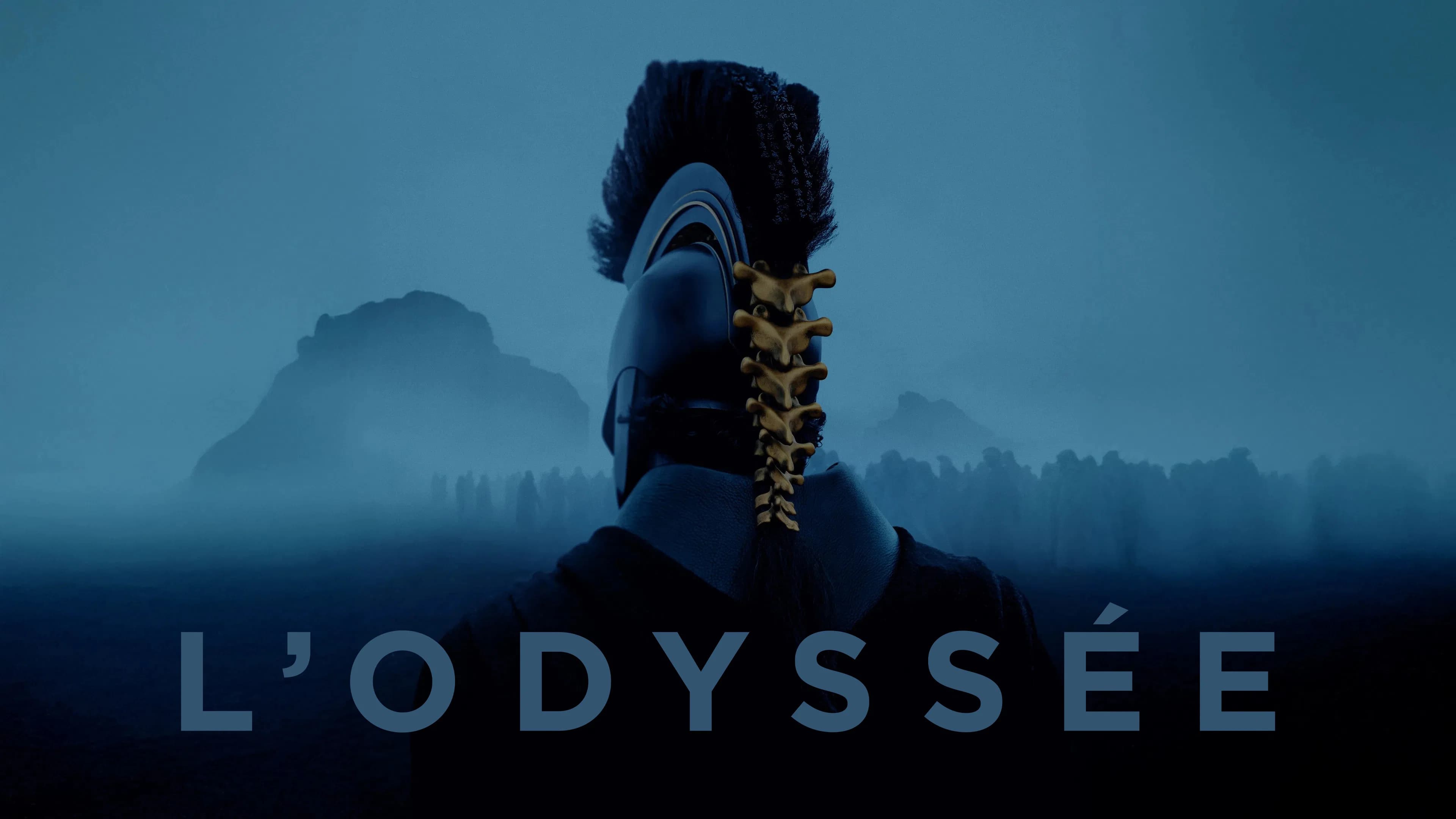 Visuel officiel français de L’Odyssée de Christopher Nolan